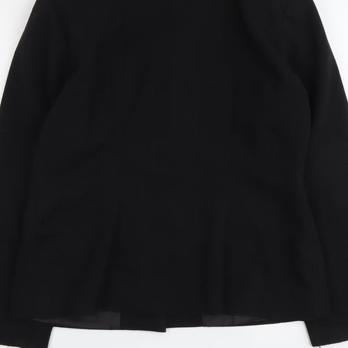 Cortelle Womens Black Polyester Jacket Suit Jacket Size 14