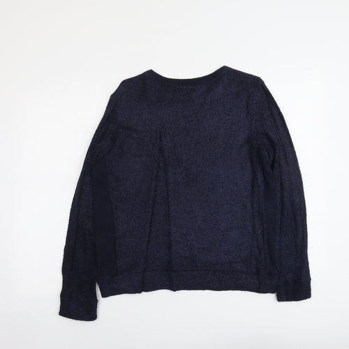 Gap Womens Blue Cotton Pullover Sweatshirt Size M Pullover