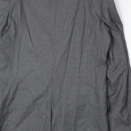 Dunn & Co Mens Grey Wool Jacket Suit Jacket Size 42 Regular