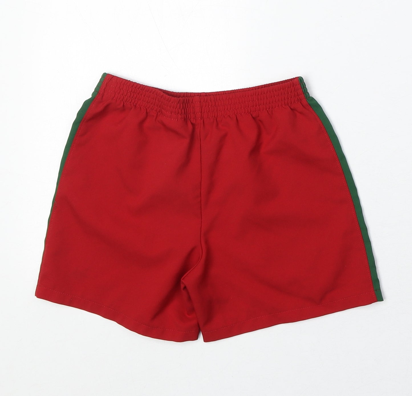 Nike Boys Red Polyester Sweat Shorts Size 5-6 Years Regular - Portugal National Team