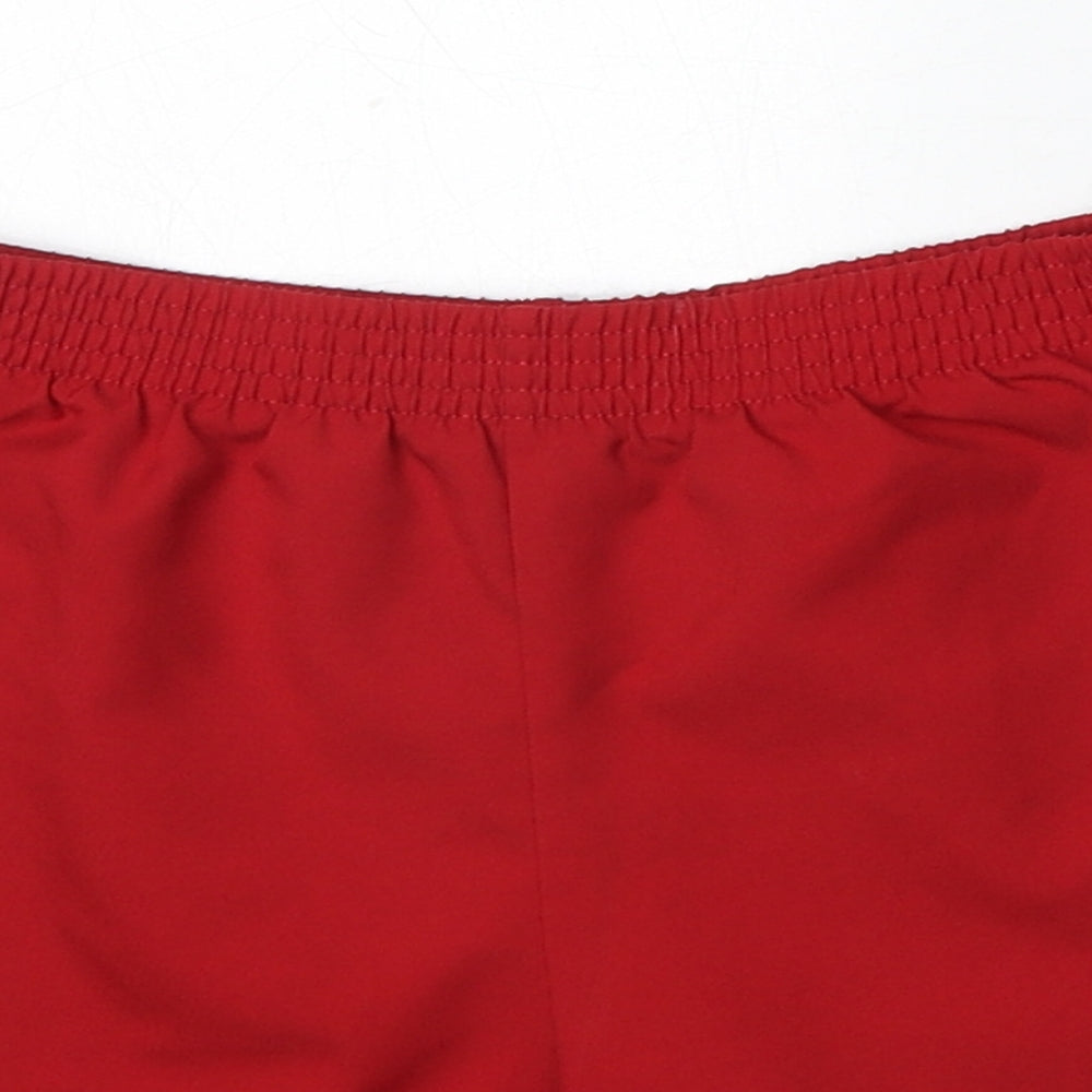Nike Boys Red Polyester Sweat Shorts Size 5-6 Years Regular - Portugal National Team