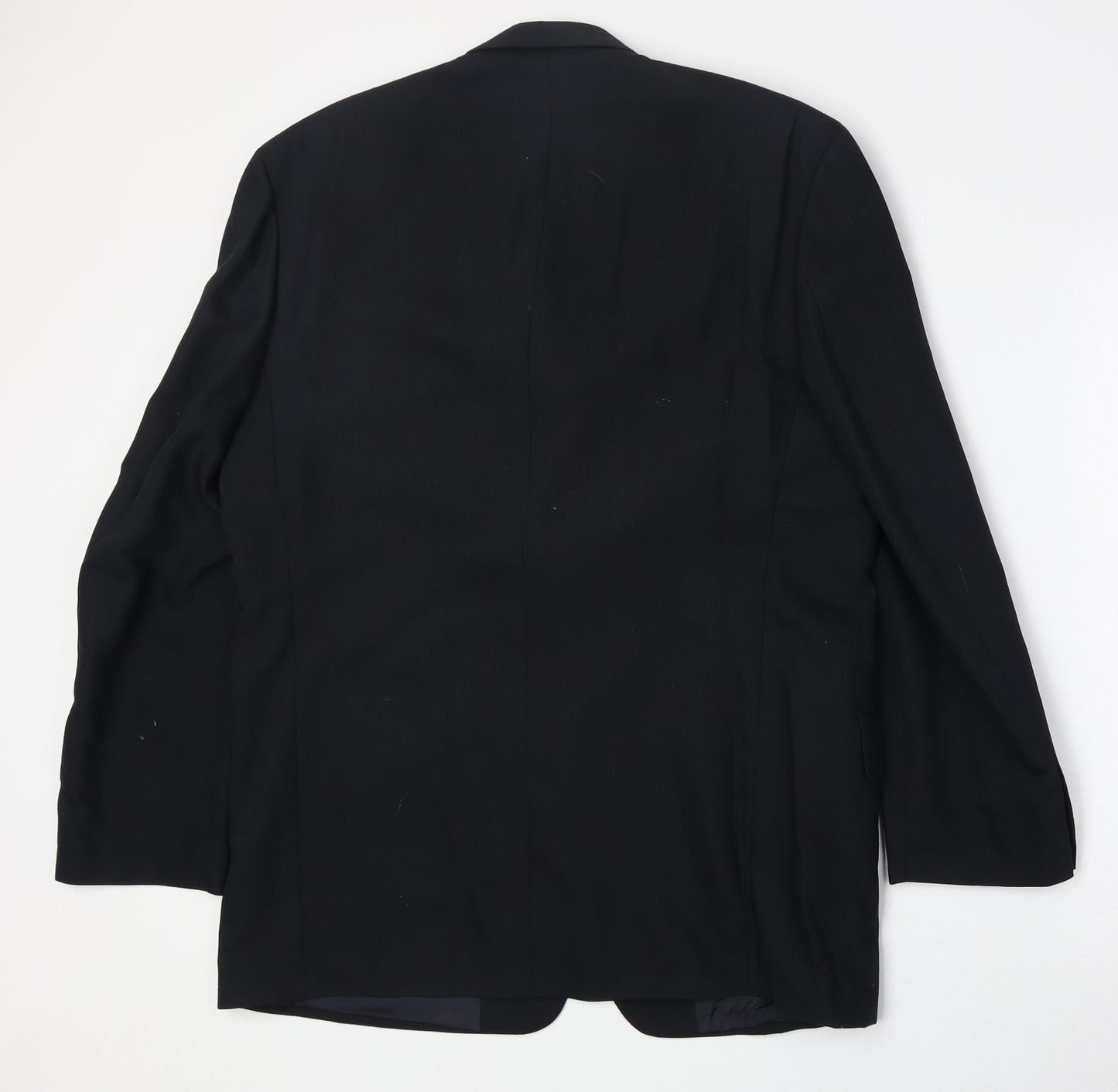 Tom English Mens Black Polyester Jacket Suit Jacket Size 42 Regular