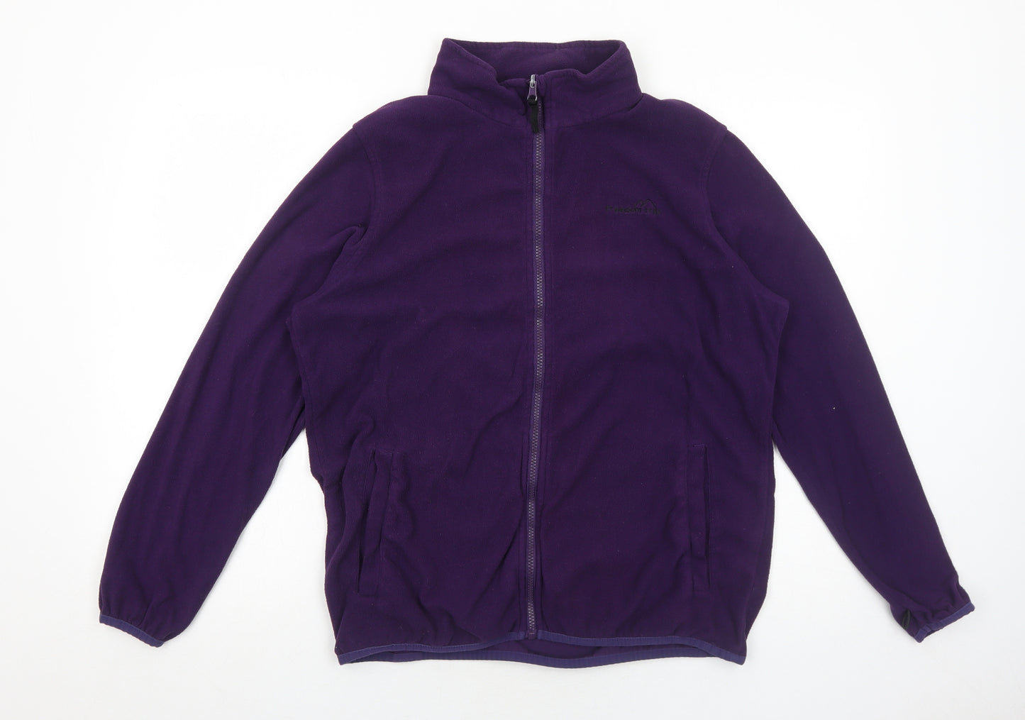 Freedom Trail Womens Purple Jacket Size 14 Zip