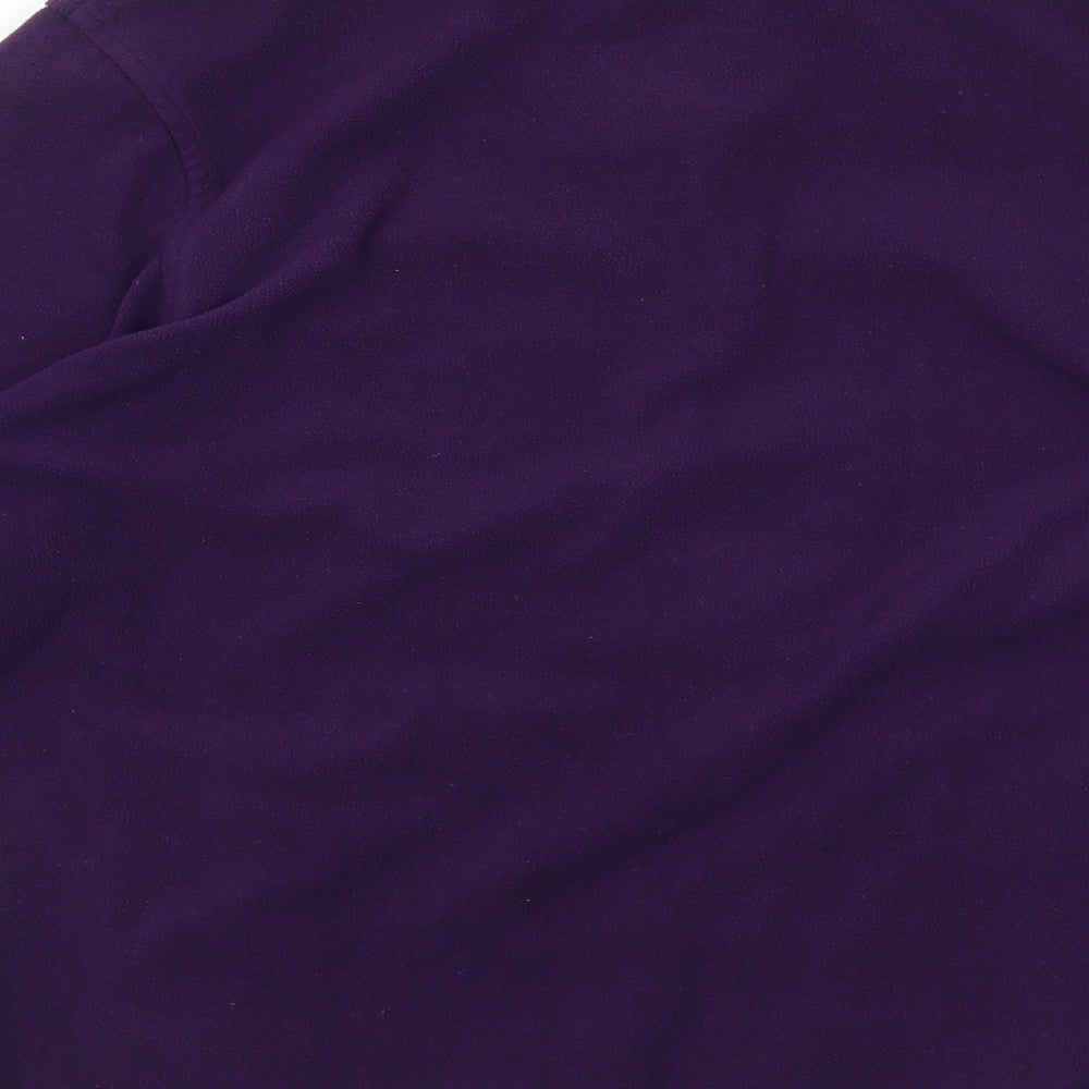 Freedom Trail Womens Purple Jacket Size 14 Zip