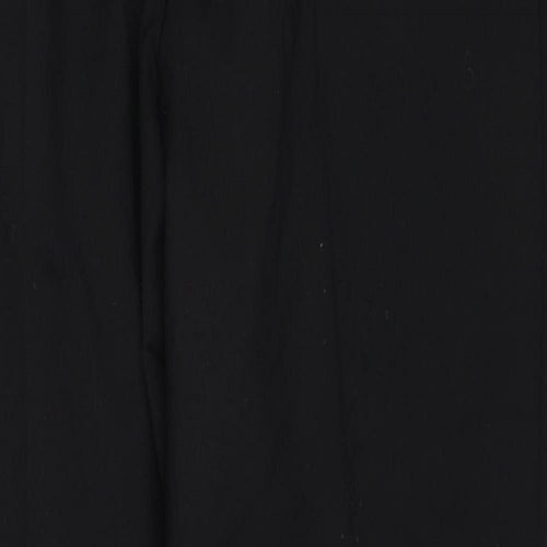 NEXT Mens Black Wool Dress Pants Trousers Size 32 in L33 in Regular Zip