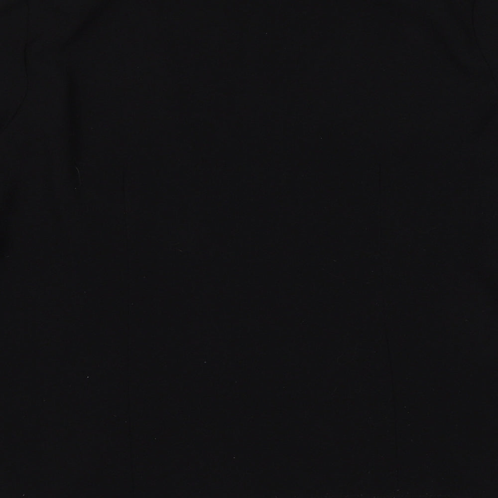 Wallis Womens Black V-Neck Polyester Cardigan Jumper Size L