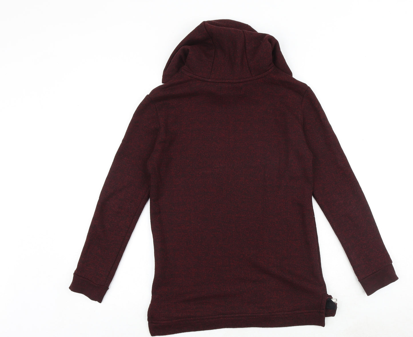 River Island Boys Red Cotton Pullover Hoodie Size 11-12 Years Pullover