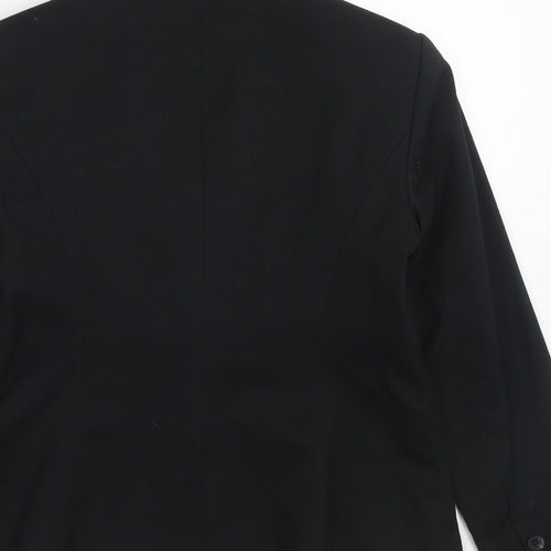 Dorothy Perkins Womens Black Polyester Jacket Suit Jacket Size 8
