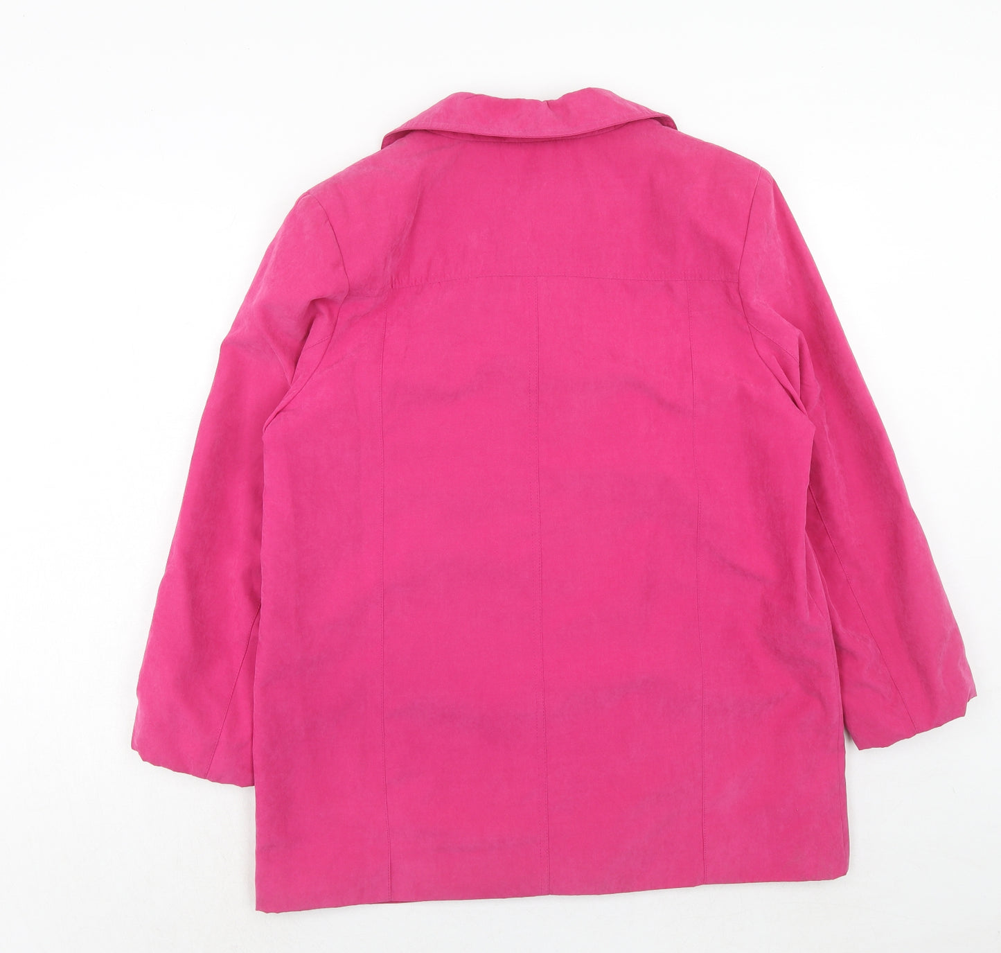 EWM Womens Pink Jacket Size 14 Button