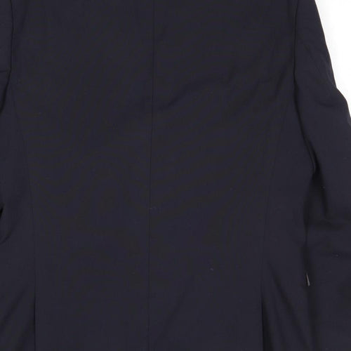 NEXT Mens Blue Polyester Jacket Suit Jacket Size 42 Regular
