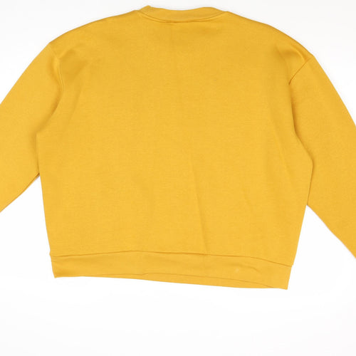 Very Womens Yellow Polyester Pullover Sweatshirt Size 12 Pullover - Los Angeles