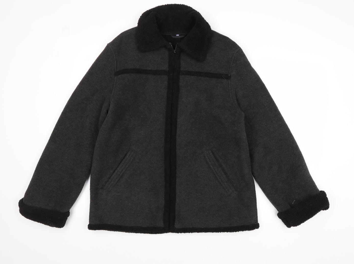 Autonomy Womens Black Jacket Size 12 Zip