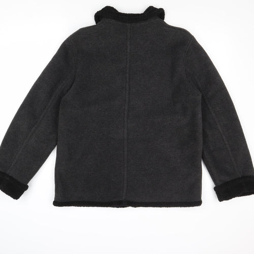 Autonomy Womens Black Jacket Size 12 Zip