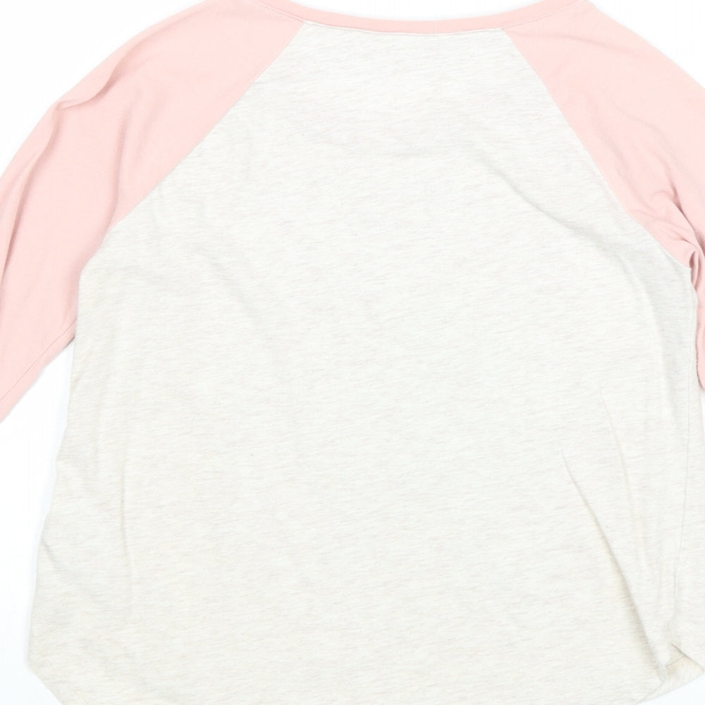 Gap Girls Multicoloured Cotton Basic T-Shirt Size M Round Neck Pullover - Dinosaur Print