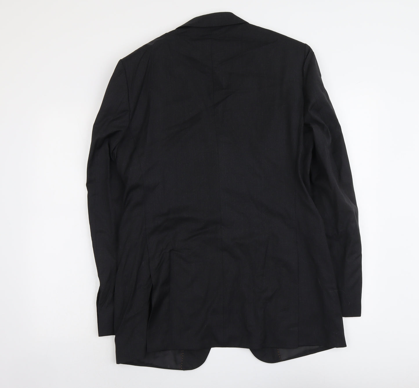 Simon Carter Mens Grey Wool Jacket Suit Jacket Size L Regular