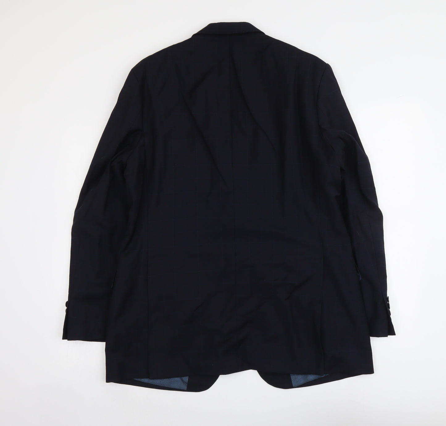 Marks and Spencer Mens Blue Wool Jacket Suit Jacket Size M Regular