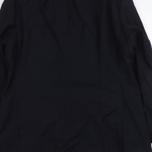 Marks and Spencer Mens Blue Wool Jacket Suit Jacket Size M Regular