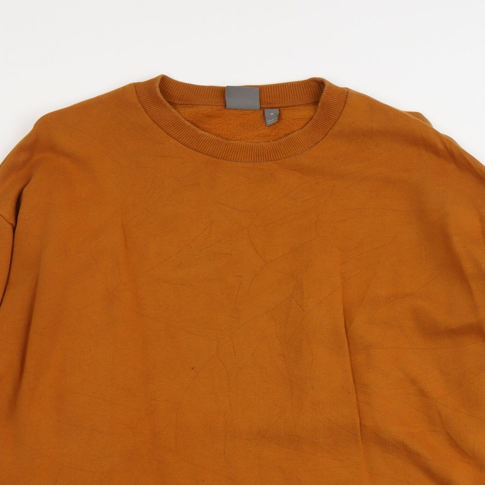 ASOS Mens Brown Cotton Pullover Sweatshirt Size M