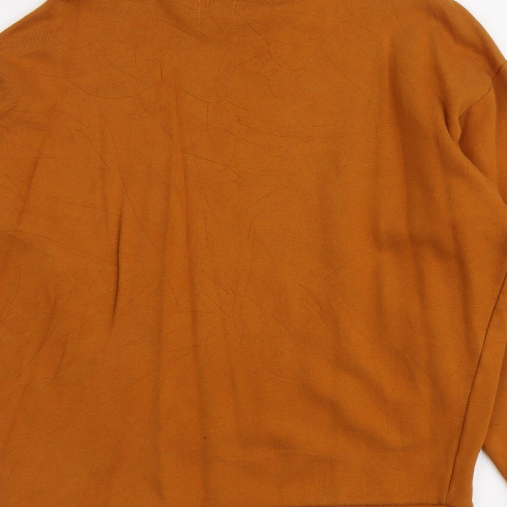 ASOS Mens Brown Cotton Pullover Sweatshirt Size M