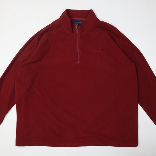 Bad Rhino Mens Red Polyester Pullover Sweatshirt Size 4XL - Size 6XL