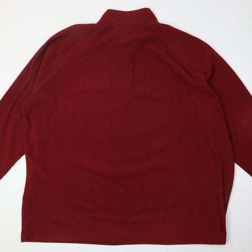 Bad Rhino Mens Red Polyester Pullover Sweatshirt Size 4XL - Size 6XL