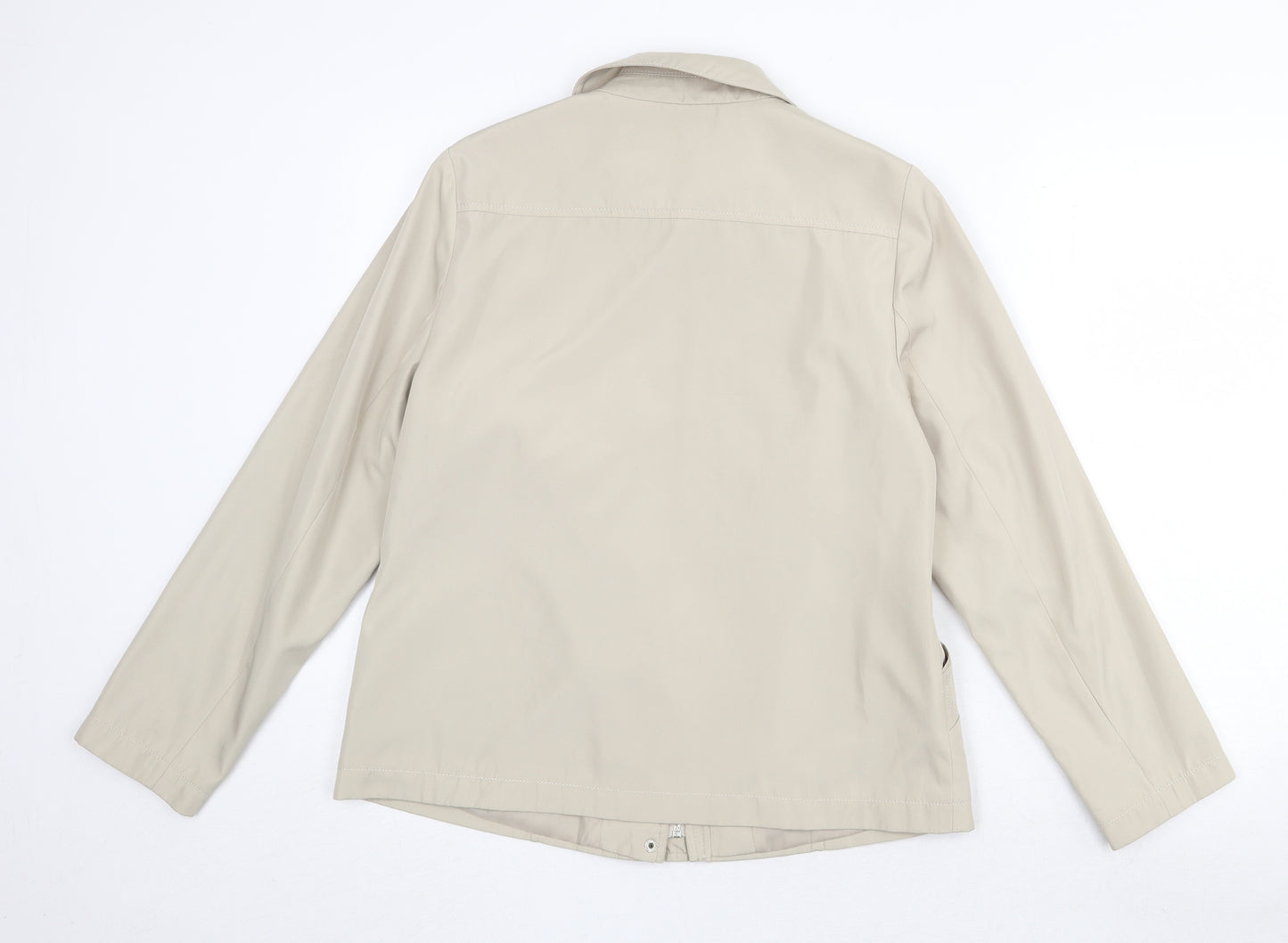 Bonmarché Womens Beige Jacket Size XS Zip