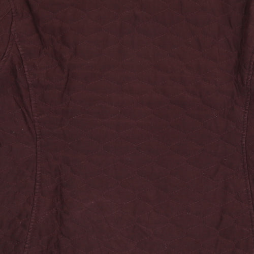 Richards Womens Red Jacket Size 16 Zip