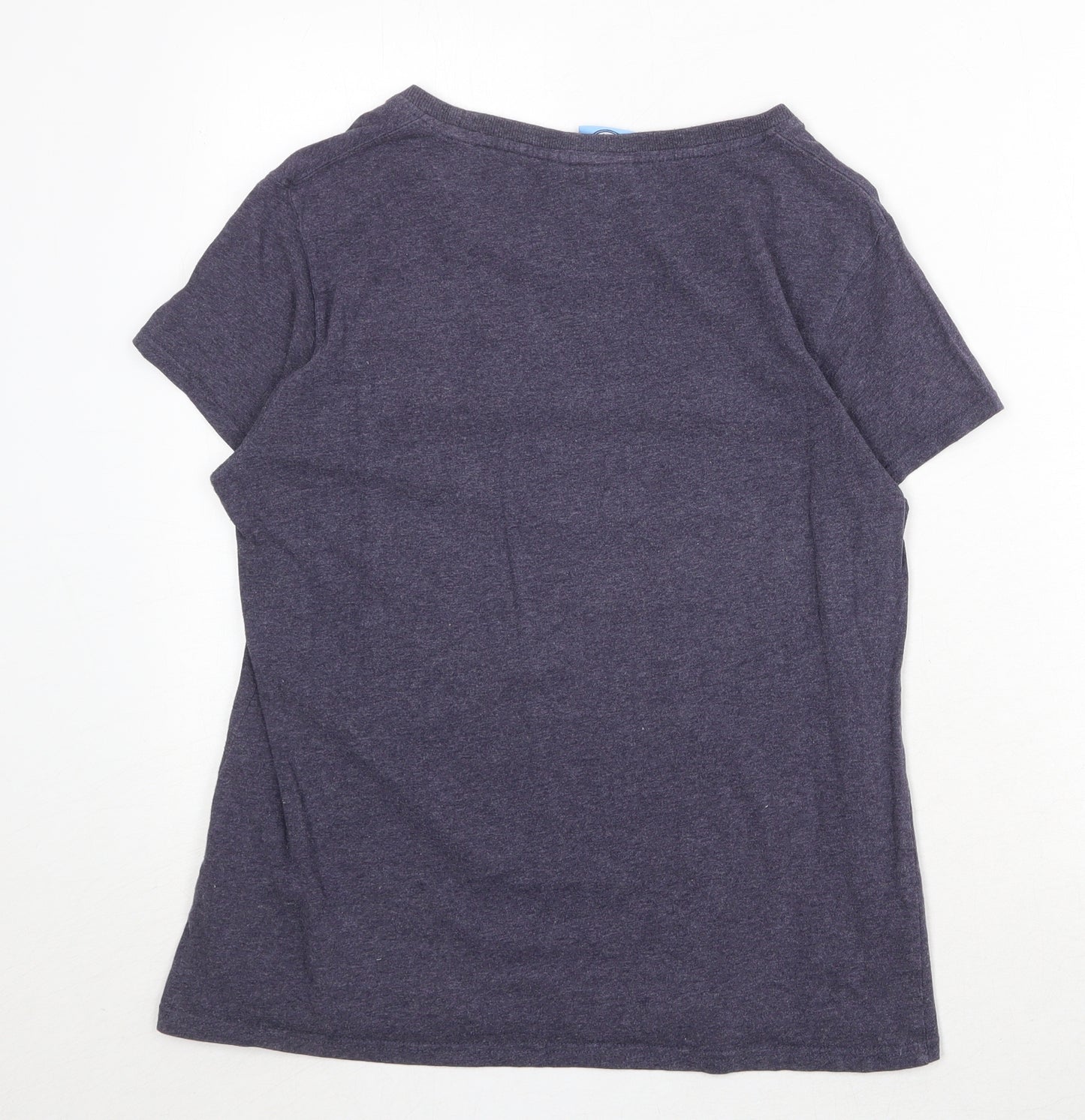 Manchester City FC Womens Blue Cotton Basic T-Shirt Size 12 Round Neck - Manchester City