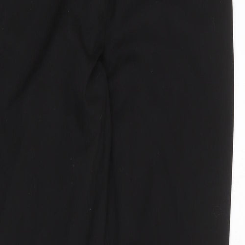NEXT Womens Black Polyester Dress Pants Trousers Size 8 Regular Zip