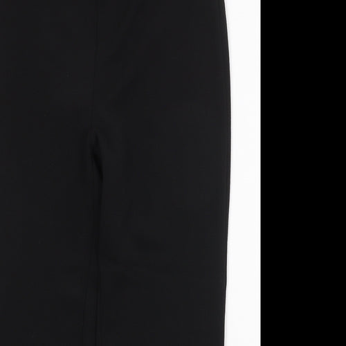 Bonmarché Womens Black Polyester Trousers Size 12 Regular