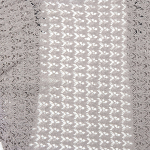 Wallis Womens Grey V-Neck Acrylic Cardigan Jumper Size S