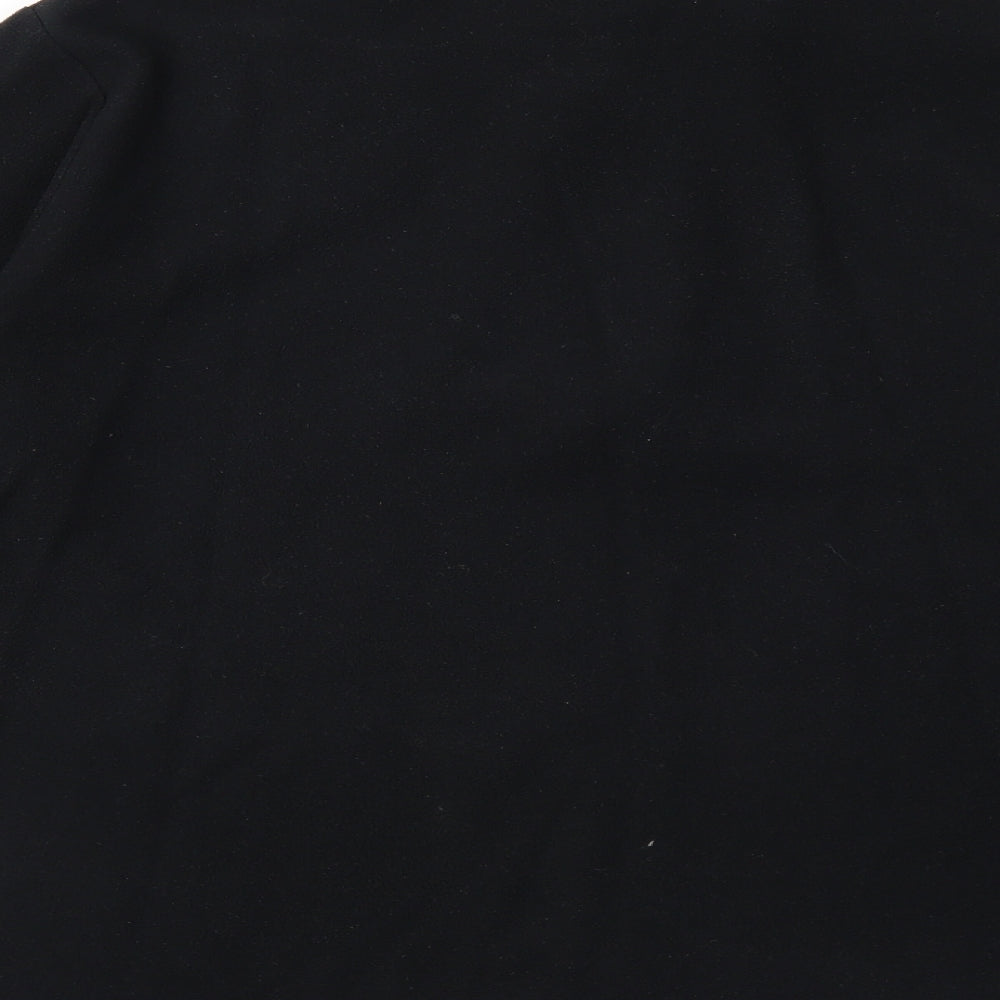 Freedom Trail Mens Black Polyester Pullover Sweatshirt Size L