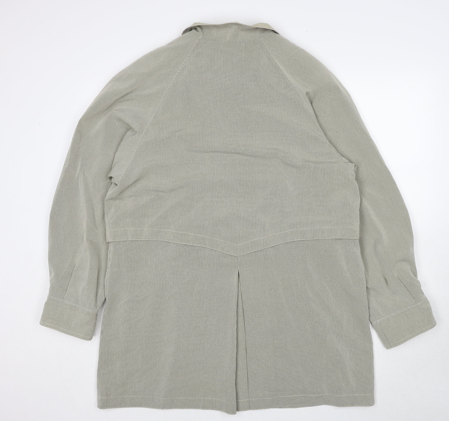 Debenhams Womens Beige Overcoat Coat Size 12 Button