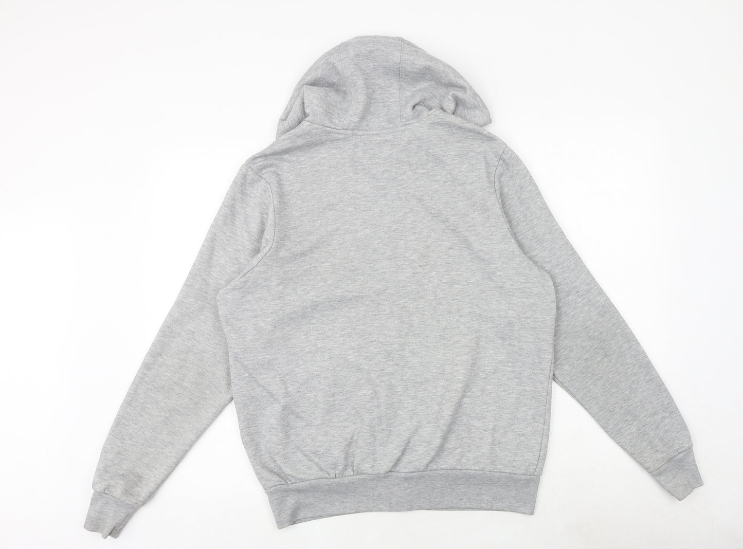Slazenger Mens Grey Cotton Full Zip Hoodie Size XS