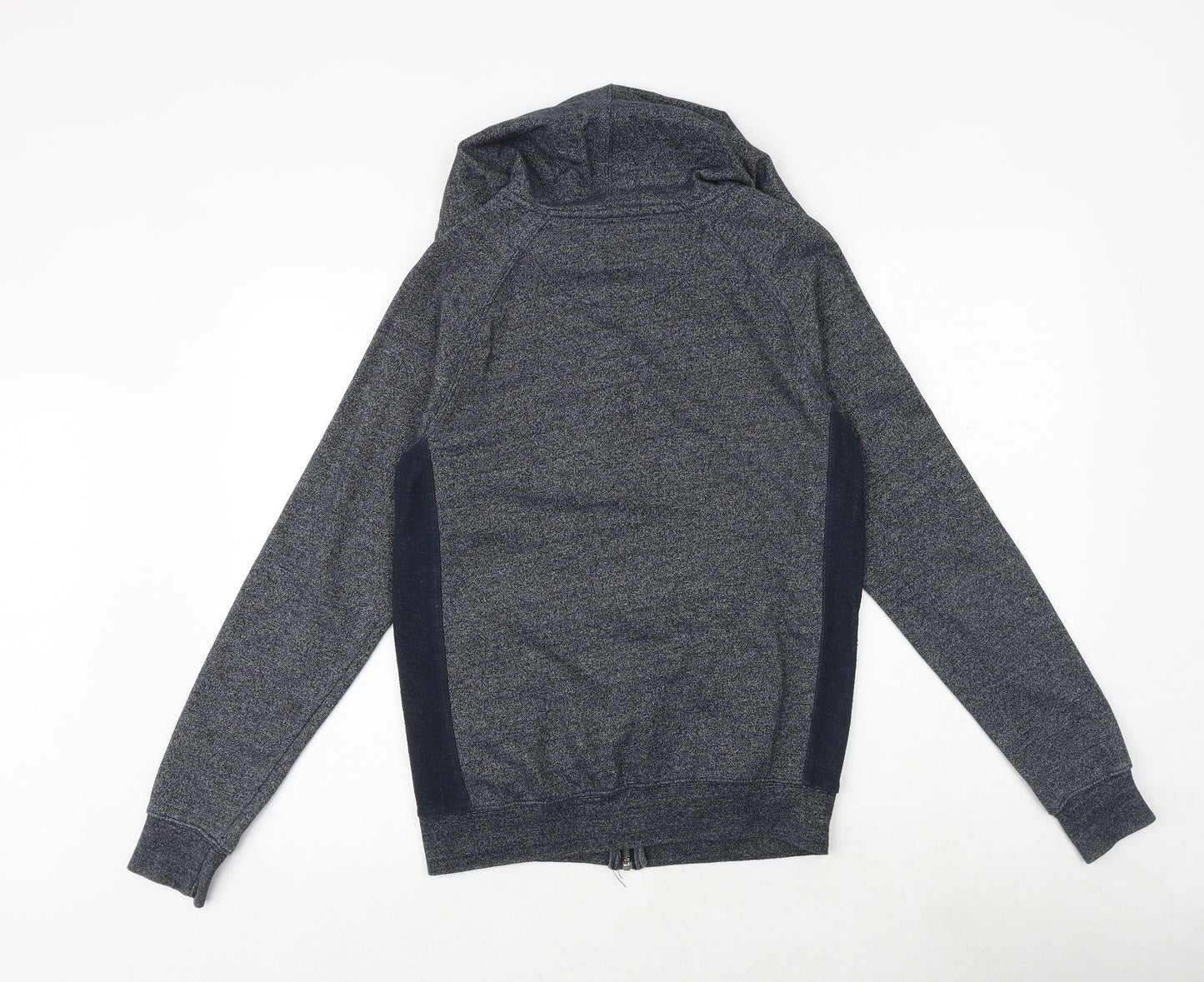 Genetic Apparel Mens Blue Cotton Full Zip Sweatshirt Size S