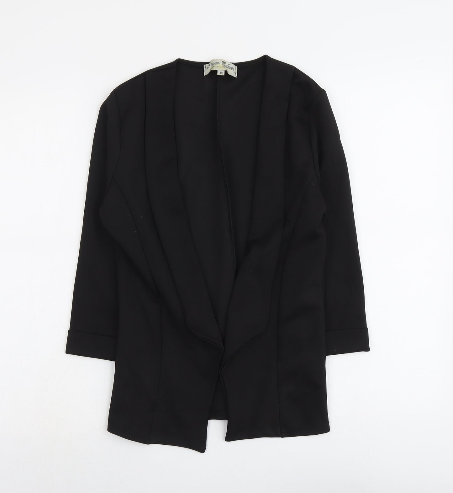Parisian Womens Black Jacket Blazer Size 10