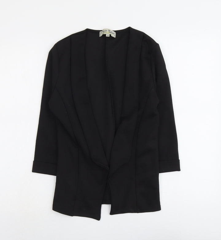 Parisian Womens Black Jacket Blazer Size 10