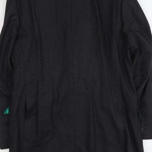 Roderick Charles Mens Grey Polyester Jacket Suit Jacket Size 40 Regular