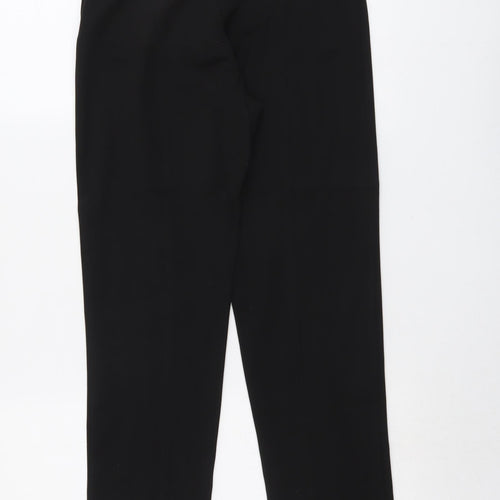 H&M Womens Black Polyester Jegging Trousers Size 6 L27 in Regular Zip