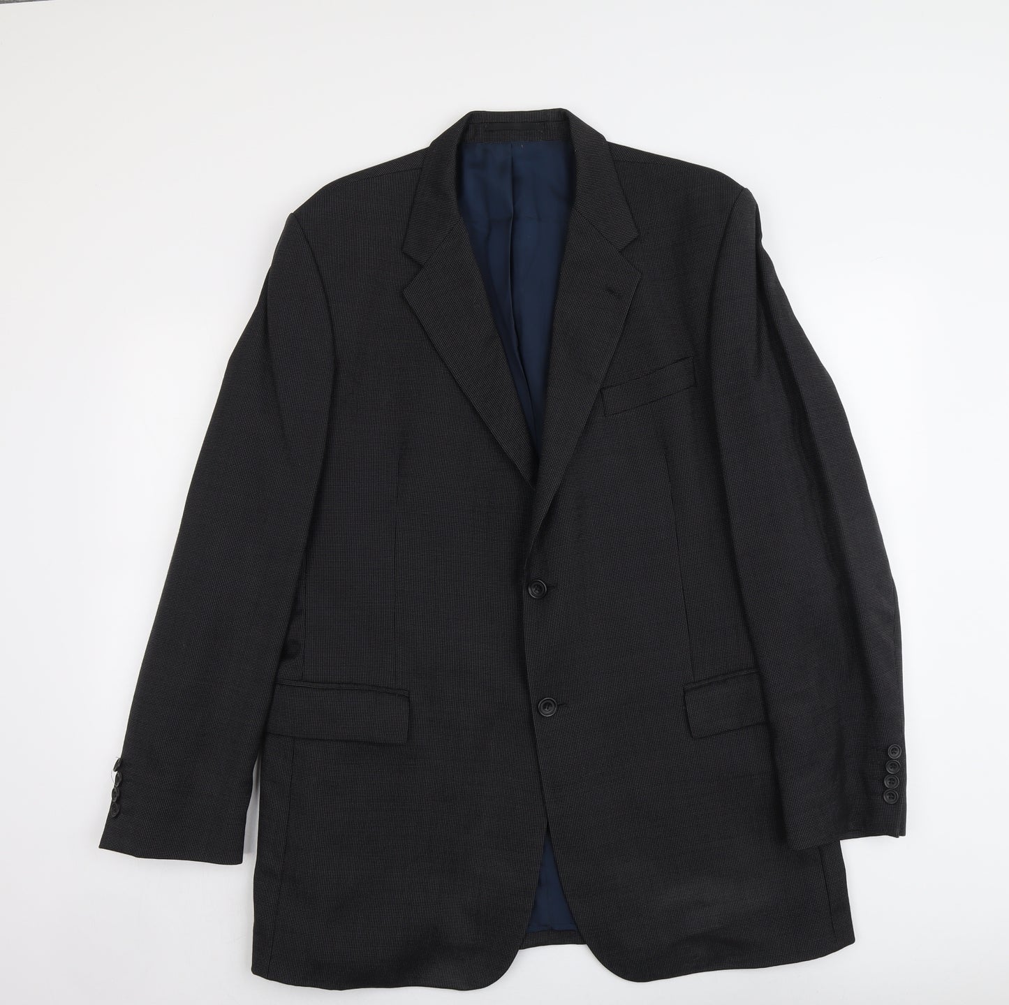 Roderick Charles Mens Grey Wool Jacket Suit Jacket Size 44 Regular