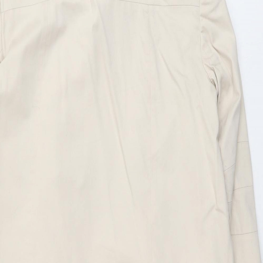 Principles Womens Beige Jacket Size 12 Zip