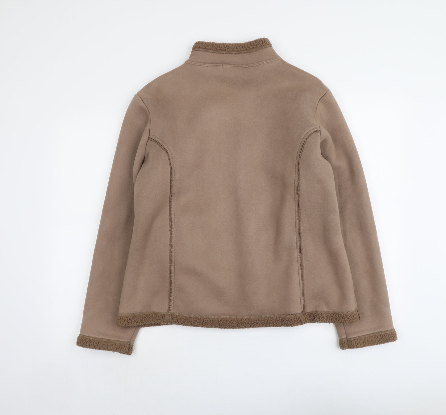 Mackays Womens Beige Jacket Size L Zip