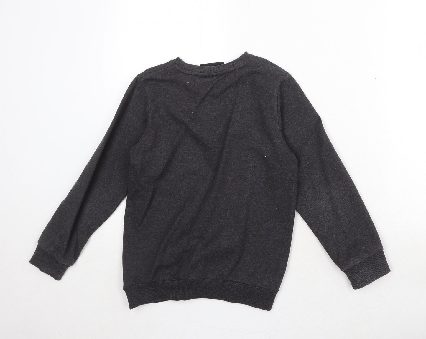 Fortnite Boys Grey Cotton Pullover Sweatshirt Size 8 Years Pullover