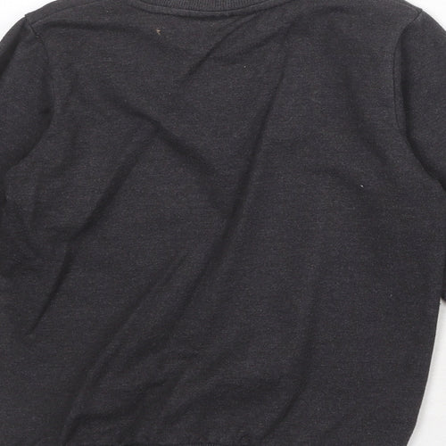 Fortnite Boys Grey Cotton Pullover Sweatshirt Size 8 Years Pullover