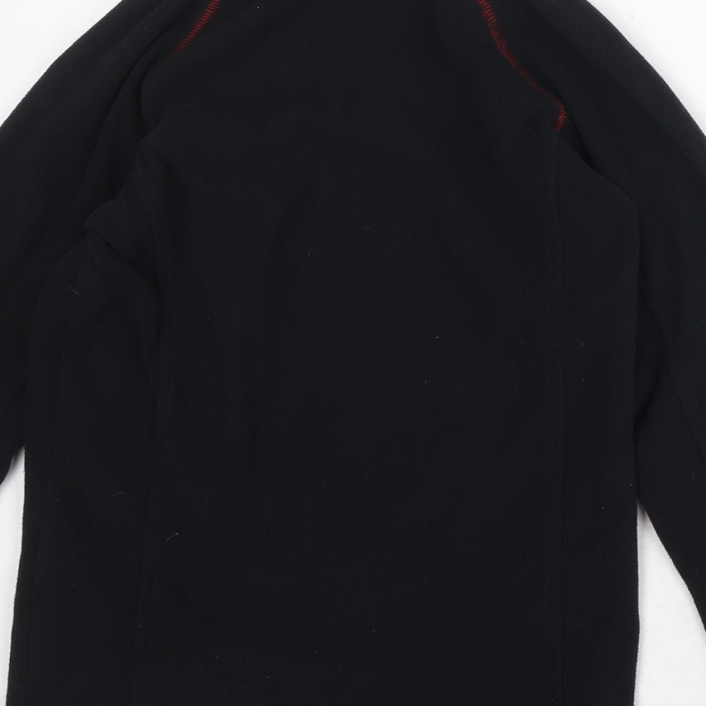 Mountain Warehouse Boys Black Jacket Size 11-12 Years Zip