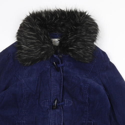 BHS Womens Blue Jacket Size 12 Zip