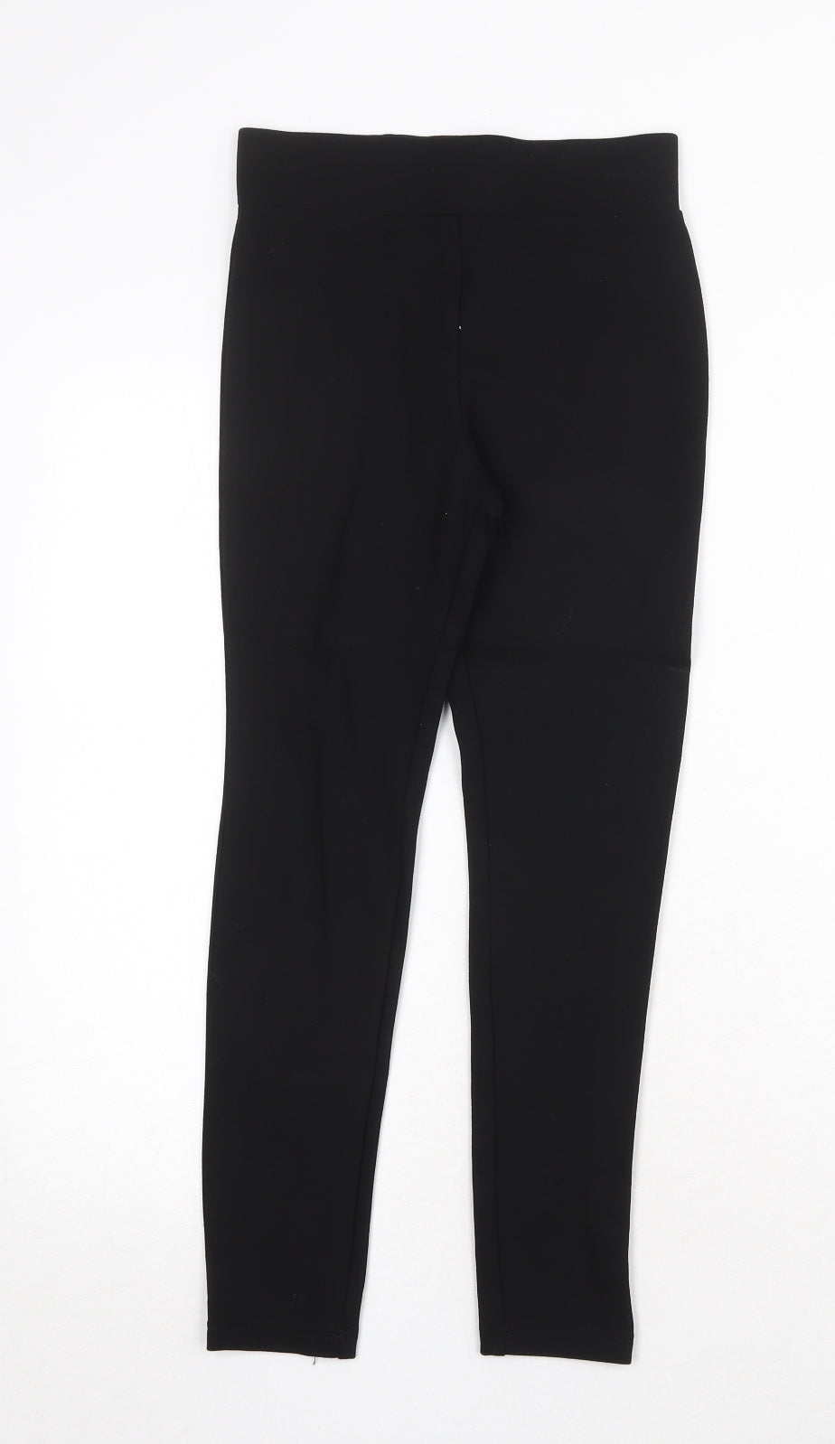 NEXT Womens Black Viscose Carrot Leggings Size 8