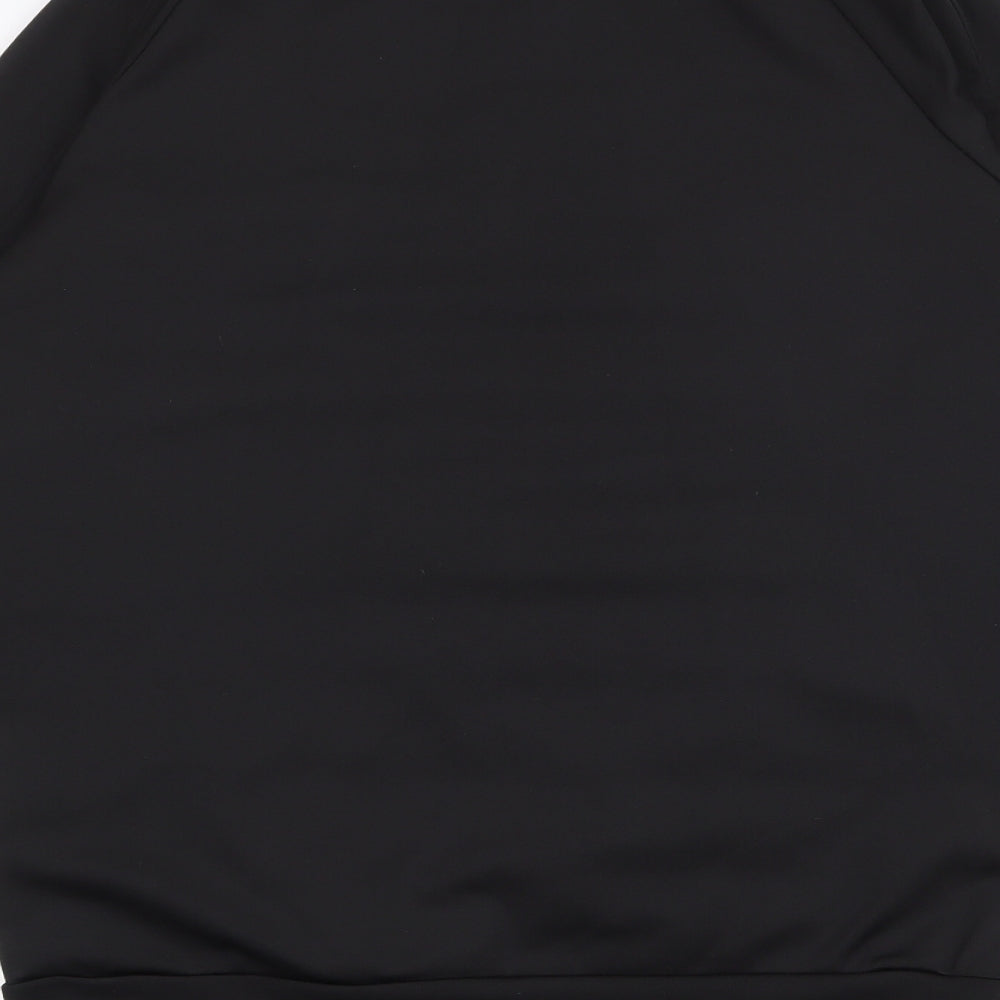 Boohoo Mens Black Polyester Pullover Sweatshirt Size M