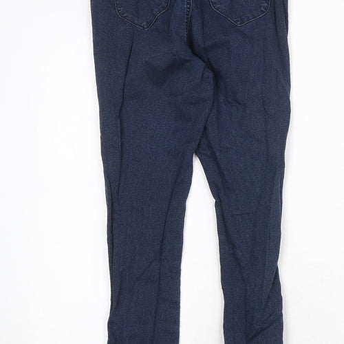 ASOS Womens Blue Cotton Skinny Jeans Size 28 in Regular Zip