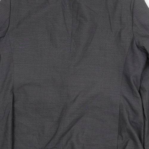 Marks and Spencer Mens Grey Wool Jacket Suit Jacket Size 44 Regular